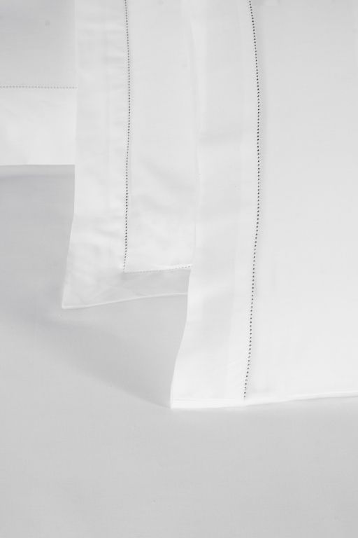 Двоспальний Євро комплект La Romano Mona Frezya White Сатин Делюкс