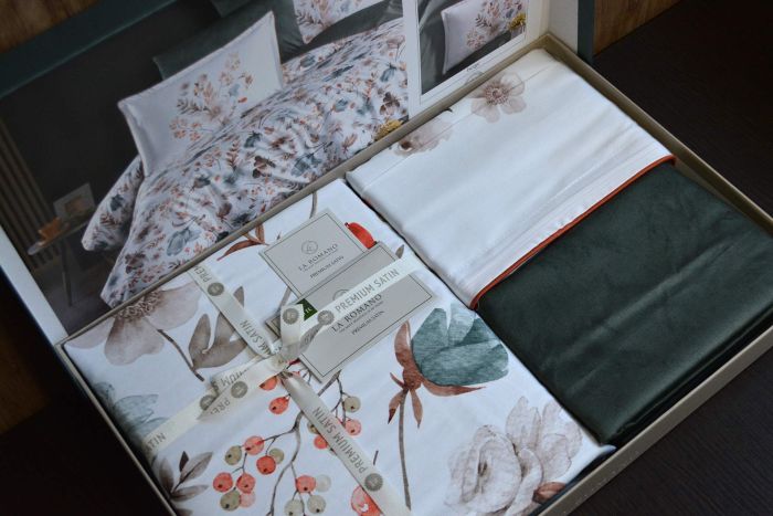 Односпальний комплект La Romano Madena Beige Сатин Делюкс