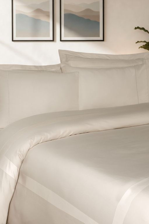 Двоспальний Євро комплект La Romano Mona Montova Wind Сатин Делюкс