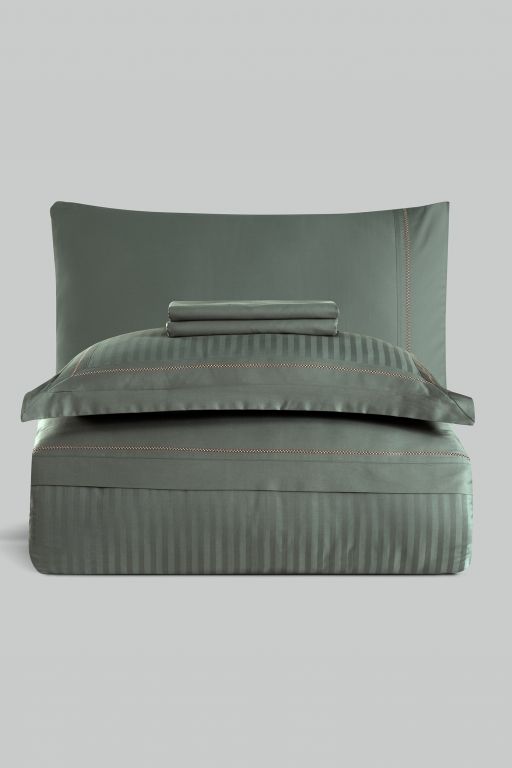 Двоспальний Євро комплект La Romano Mona Orcella Moonmist Сатин Делюкс