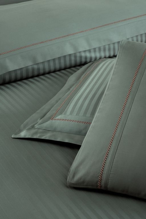 Двоспальний Євро комплект La Romano Mona Orcella Moonmist Сатин Делюкс