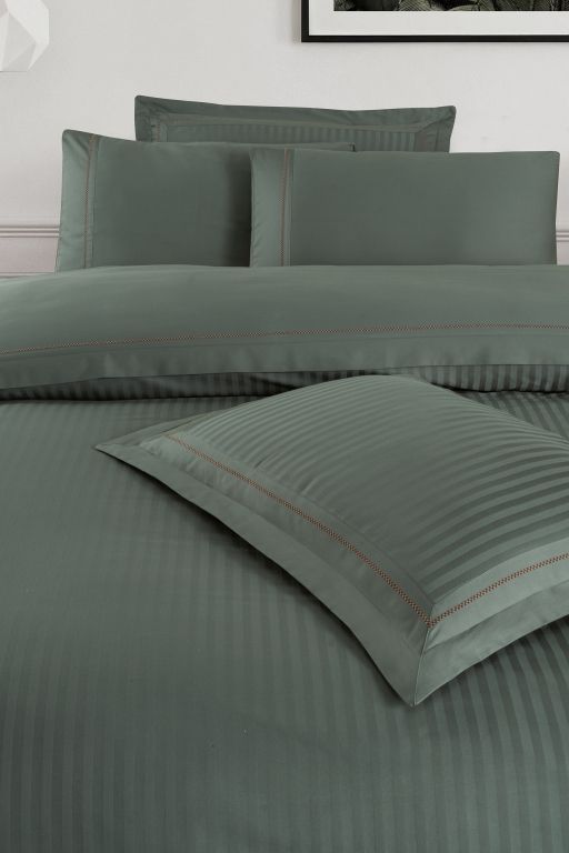 Двоспальний Євро комплект La Romano Mona Orcella Moonmist Сатин Делюкс