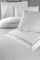 Двоспальний Євро комплект La Romano Mona Orcella White Сатин Делюкс
