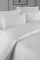 Двоспальний Євро комплект La Romano Mona Orcella White Сатин Делюкс