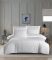 Двоспальний Євро комплект La Romano Mona Orcella White Сатин Делюкс