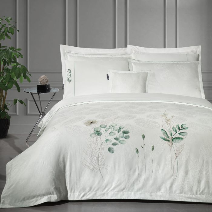 Двоспальний King Size комплект Sarev Leandra Сатин Преміум