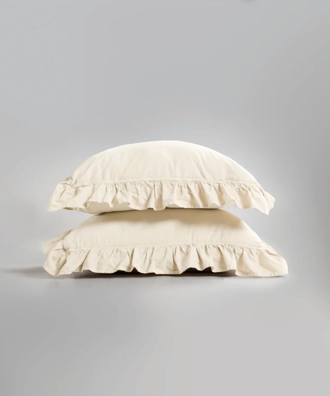 Двоспальний Євро комплект Limasso Exclusive Akdeniz Krem Варена Бавовна