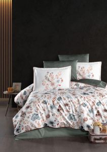 Односпальний комплект La Romano Madena Beige Сатин Делюкс