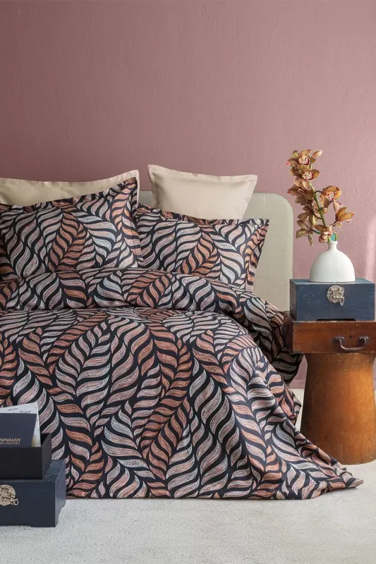 Двоспальний Євро комплект - Issimo Home Moss Сатин Преміум