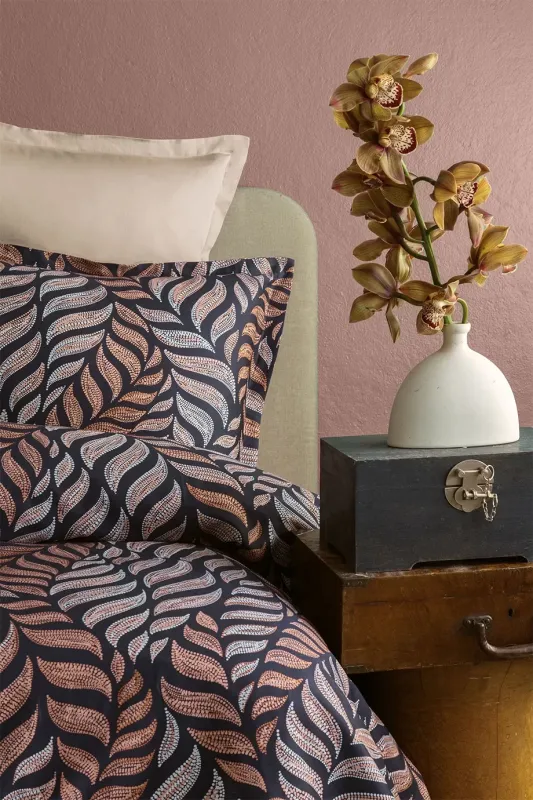 Двоспальний Євро комплект - Issimo Home Moss Сатин Преміум