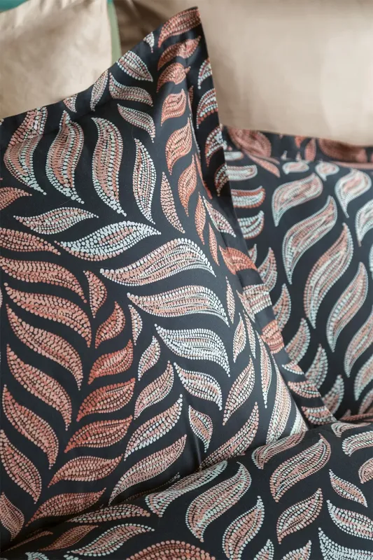 Двоспальний Євро комплект - Issimo Home Moss Сатин Преміум