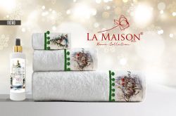 Подарунковий набір рушників з парфумом La Maison Nicho