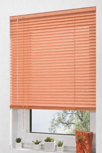 Жалюзі горизонтальні алюмінієві Персиковий колір №903