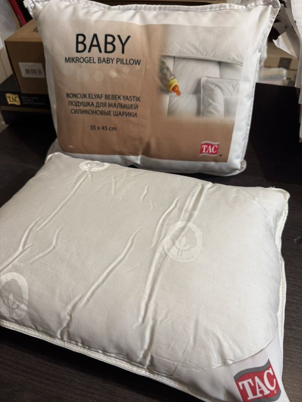 Дитяча подушка мікрогелева TAC Baby 35х45 см