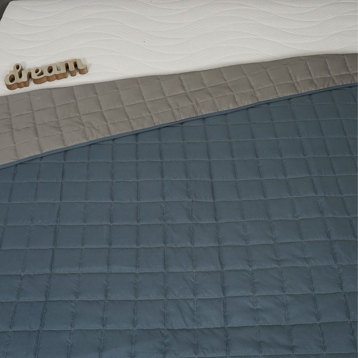 Покривало стьобане двустороннє Viluta Дует 140х210 Місячне Сяйво