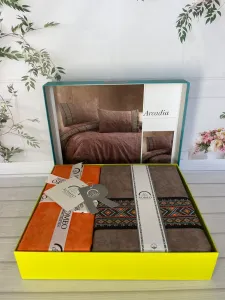 Двоспальний Євро комплект Romeo Home Arcadia Ранфорс