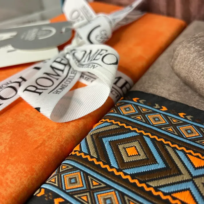 Двоспальний Євро комплект Romeo Home Arcadia Ранфорс