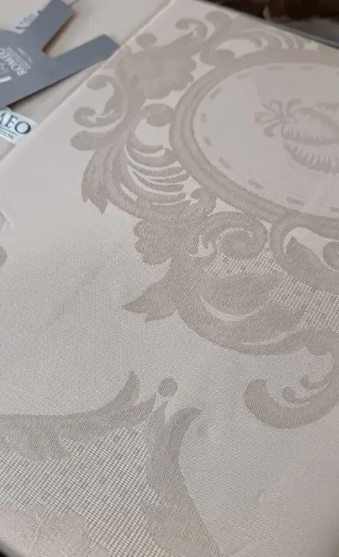 Двоспальний Євро комплект Romeo Home Axiom Kahve Жаккард