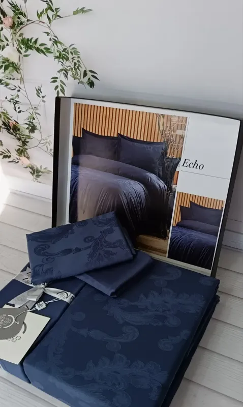 Двоспальний Євро комплект Romeo Home Echo Жаккард