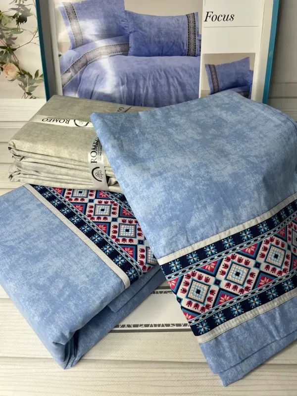 Двоспальний Євро комплект Romeo Home Focus Ранфорс