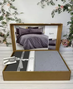 Двоспальний Євро комплект Romeo Home Ignis Poplin Жаккард