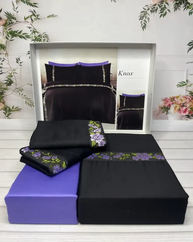 Двоспальний Євро комплект Romeo Home Knax Сатин Преміум