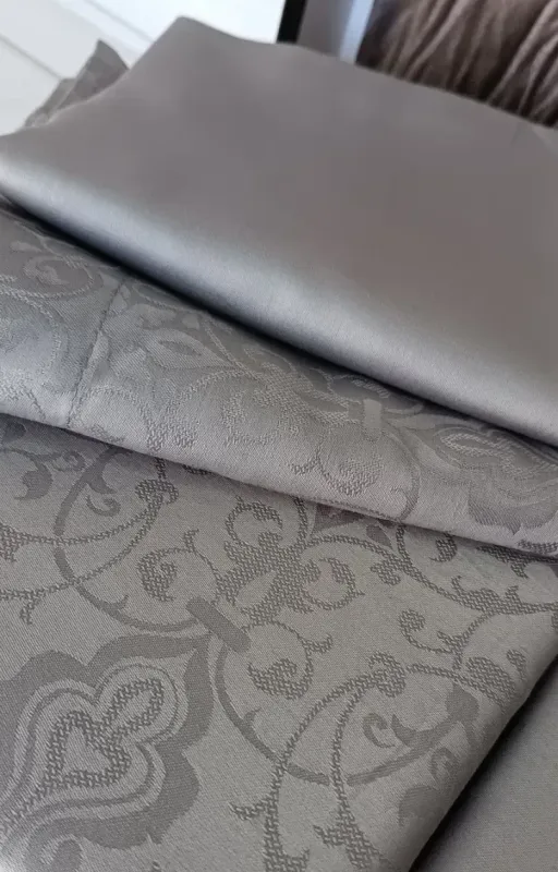 Двоспальний Євро комплект Romeo Home Prism Grey Жаккард