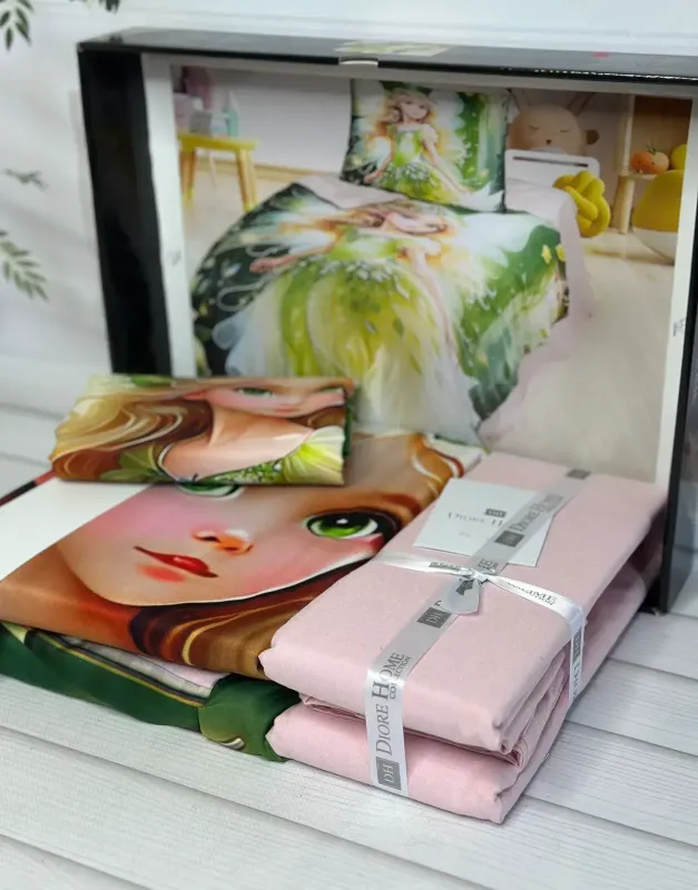 Односпальний комплект Romeo Home Sarila Yesil Ранфорс