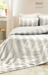 Двоспальний Євро комплект Saheser Nenas Antracit Ранфорс