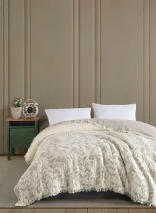 Муслінове покривало Saheser Nora Bej 230х250 см