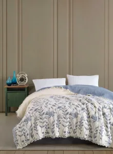 Муслінове покривало Saheser Nora Indigo 230х250 см