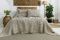 Вафельне покривало Saheser Norah Beige 240x260см +2 наволочки 50x70см