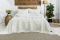 Вафельне покривало Saheser Norah Cream 240x260см +2 наволочки 50x70см