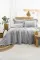 Двоспальний Євро комплект Saheser Saloni Gri Варена Бавовна