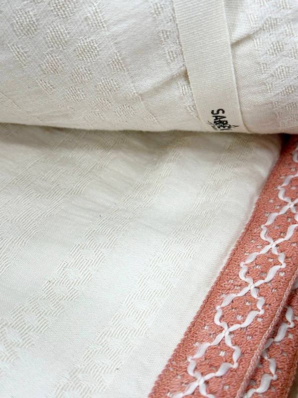 Двоспальний Євро комплект Sarev Palencia Ekru Варена Бавовна