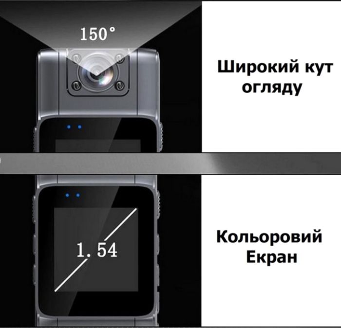 Мини камера на одежду, Скрытая нательная камера, Мини шпионская камеры для наблюдения, Видеорегистратор нагрудный, WAJ