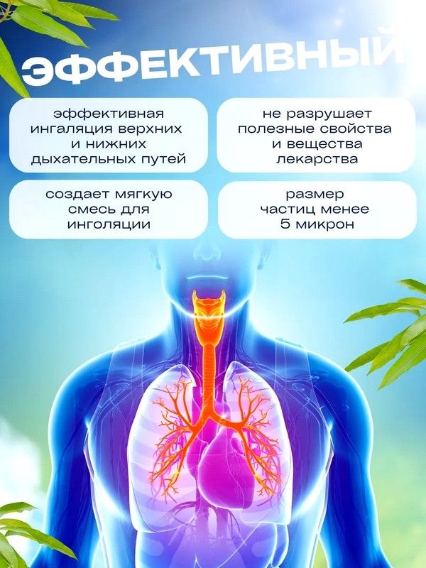 Ингалятор для лечения астмы, Ингалятор для носа и горла, Карманный ингалятор от астмы без рецепта, WAJ