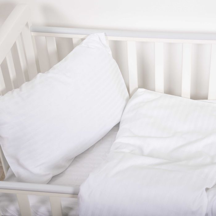 Комплект постільної білизни Viluta дитячий Сатин Stripe White