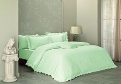 Двоспальний Євро комплект Valeron Alien Mint Жаккард