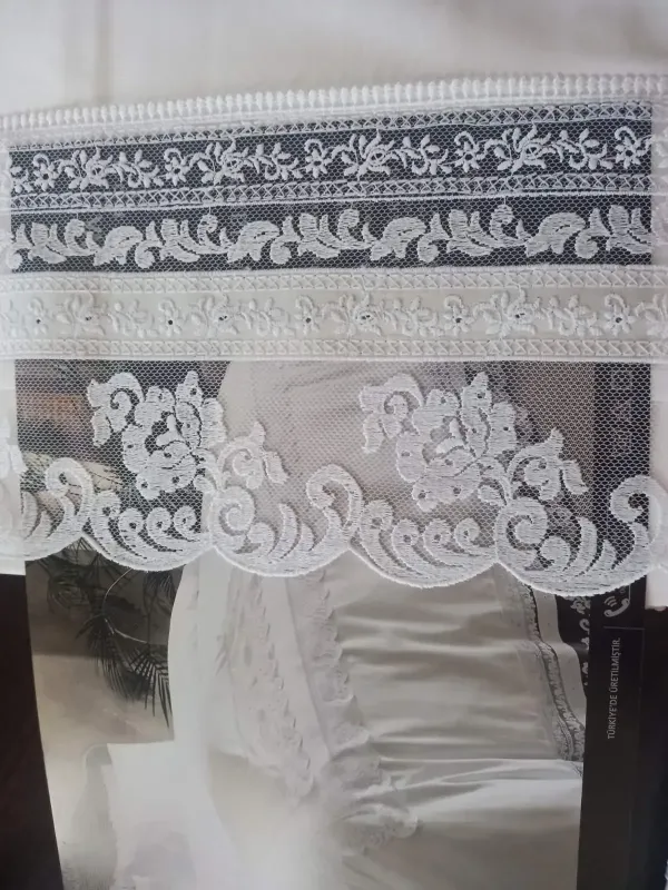 Двоспальний King Size комплект Valeron Ariane White Жаккард