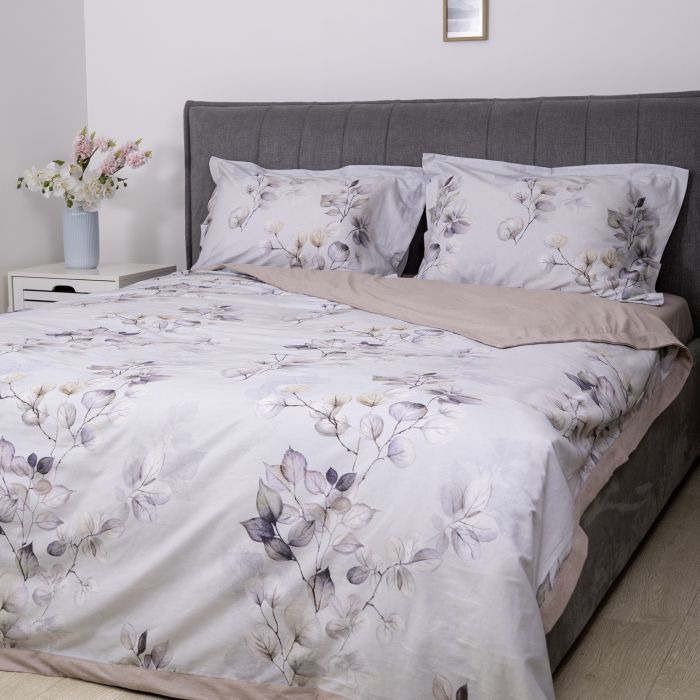 Комплект постільної білизни Viluta Євро Brushed Warm Cotton W-06