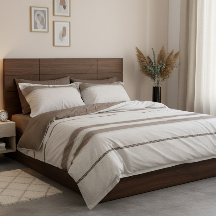 Комплект постільноїКомплект постільної білизни Viluta Євро Brushed Warm Cotton W-19