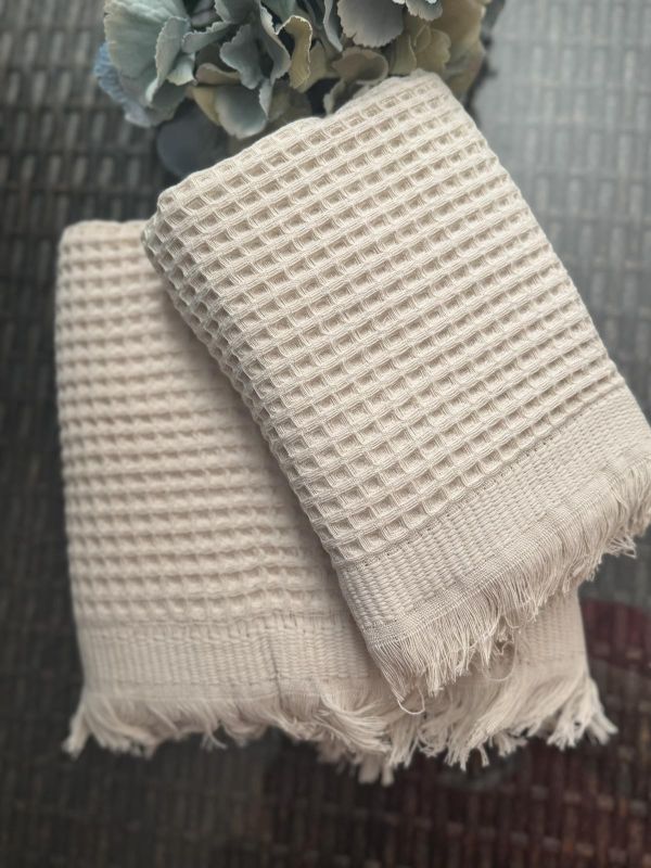 Вафельні рушники Favorite Waffle 50×90 см + 70×140 см / колір на вибір