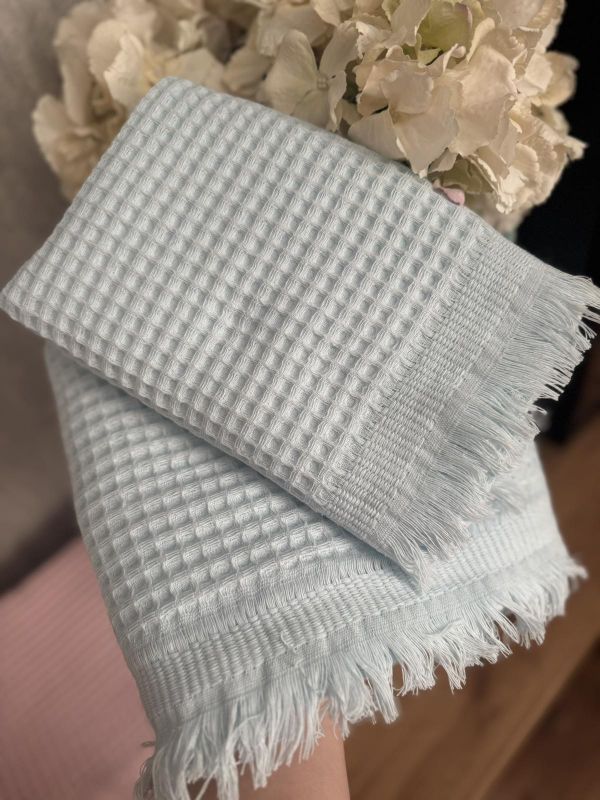 Вафельні рушники Favorite Waffle 50×90 см + 70×140 см / колір на вибір