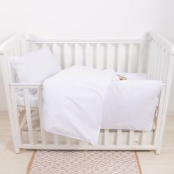 Комплект постільної білизни Viluta Дитячий Поплін Білий