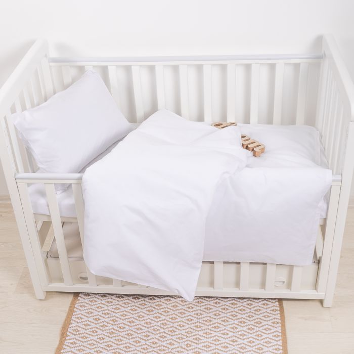 Комплект постільної білизни Viluta Дитячий Поплін Білий