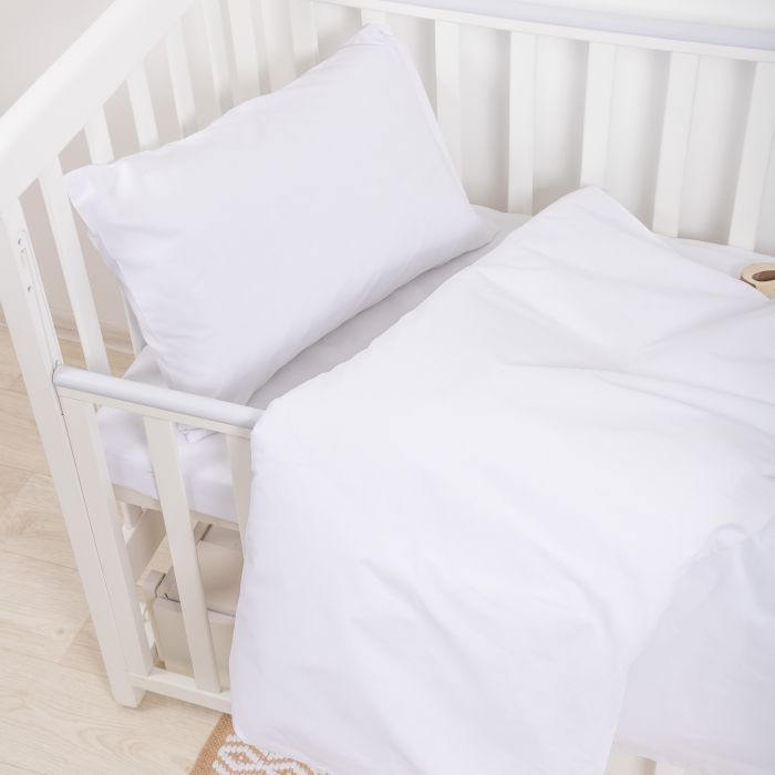 Комплект постільної білизни Viluta Дитячий Поплін Білий