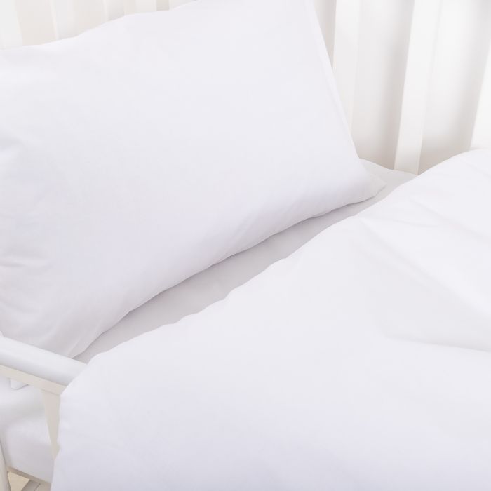 Комплект постільної білизни Viluta Дитячий Поплін Білий